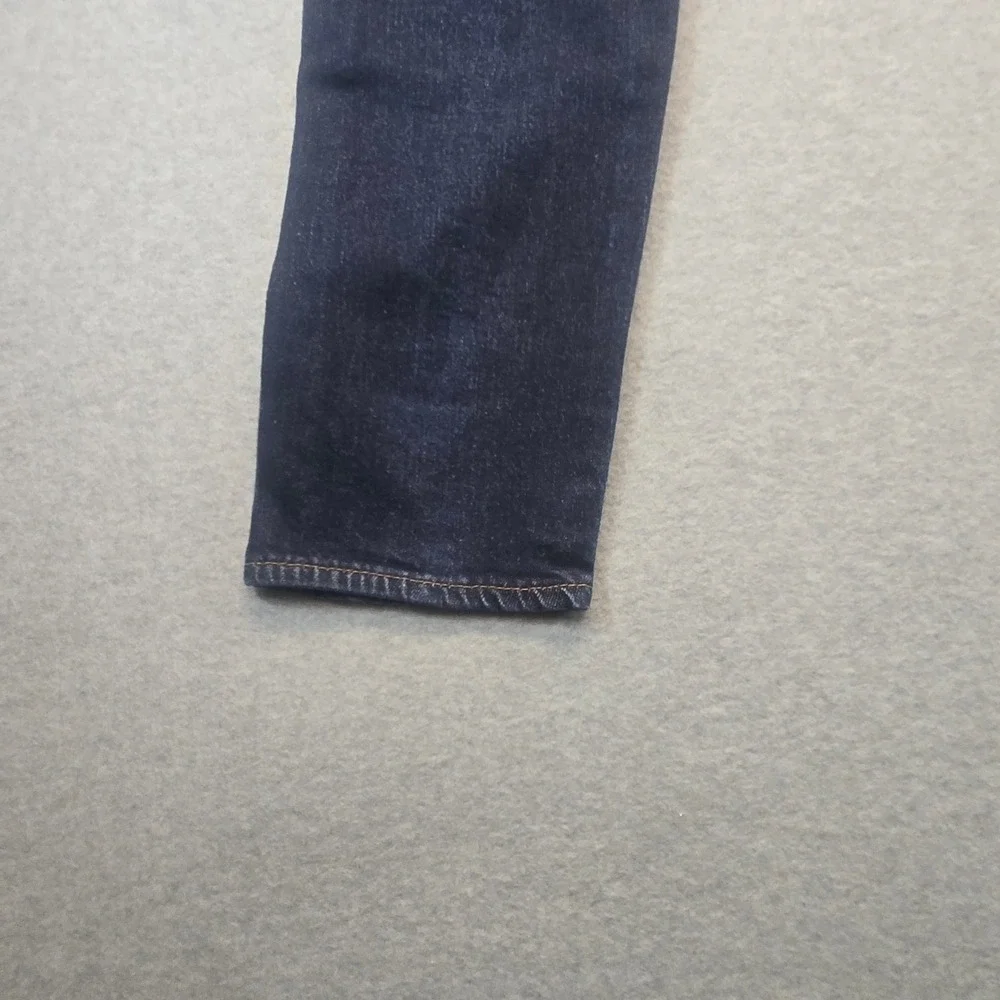 Levis 512 Slim Taper Jeans Mens 34x34 Dark Wash Indigo Denim Pants